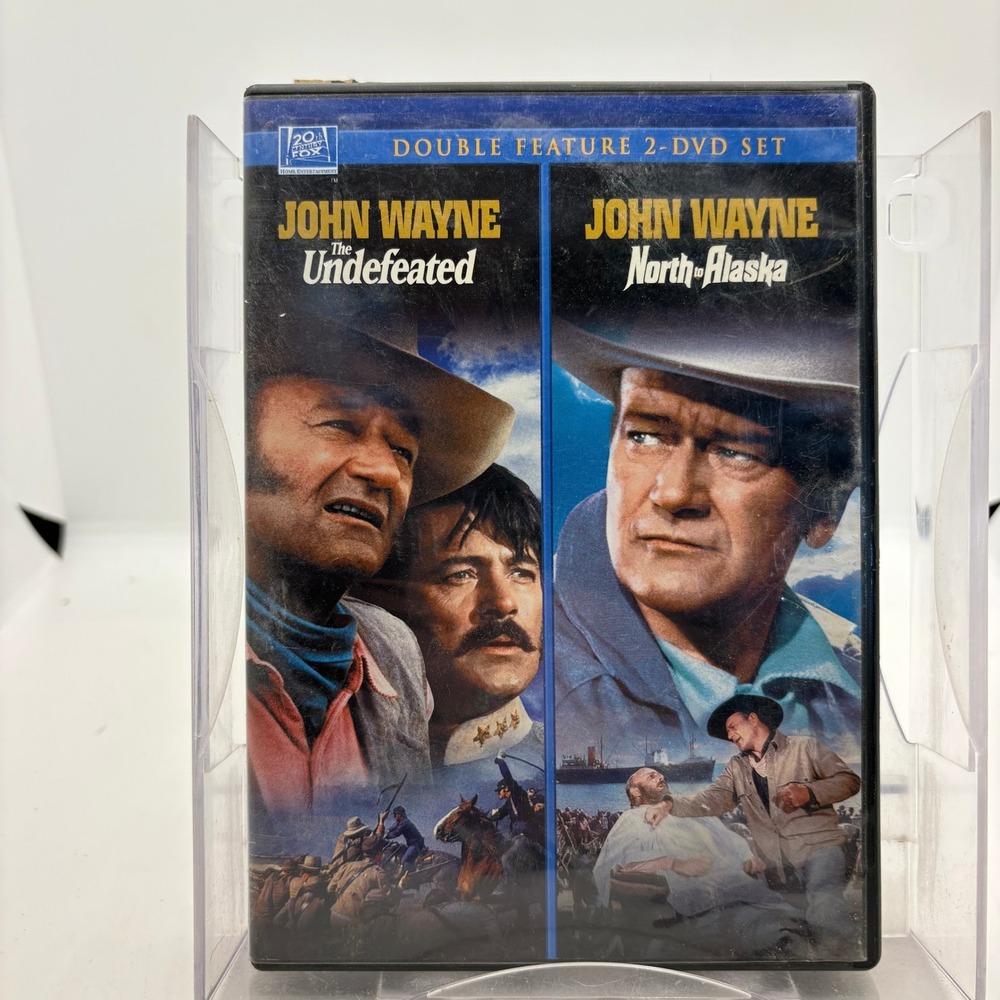 John Wayne Double Feature The Undefeated & North to Alaska 2-DVD Set Western